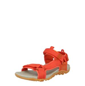 CAMEL ACTIVE Trekingové sandále  oranžovo červená