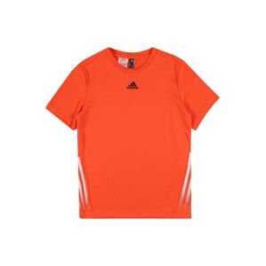 ADIDAS PERFORMANCE Funkčné tričko  oranžová / biela / čierna