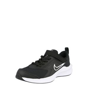 NIKE Športová obuv 'Downshifter 11'  čierna / biela