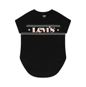 LEVI'S T-Shirt  čierna / pastelovo ružová / svetlomodrá