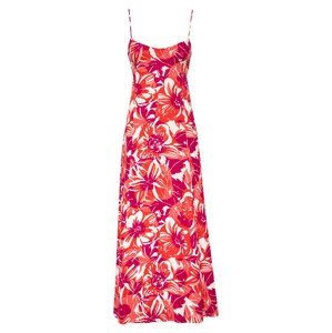 Fabienne Chapot Večerné šaty 'Sunny'  červená / biela / červeno-fialová