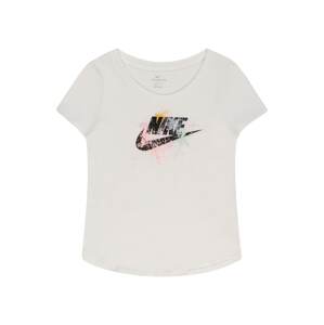 Nike Sportswear Tričko 'SCOOP FUTURA'  biela / čierna / ružová / mätová / šafránová