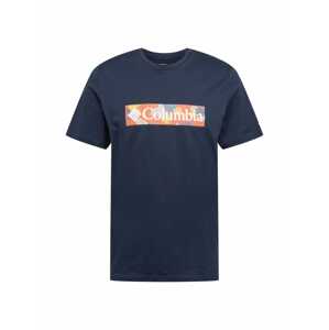 COLUMBIA Funkčné tričko  námornícka modrá / zmiešané farby