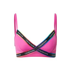 Calvin Klein Swimwear Bikinový top  ružová / zmiešané farby
