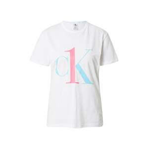 Calvin Klein Underwear Tričká na spanie  biela / ružová / svetlomodrá