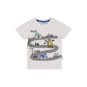 SALT AND PEPPER T-Shirt 'Adventure'  biela / kamenná / žltá / kráľovská modrá / nefritová