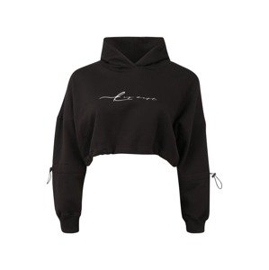Public Desire Curve Sweatshirt  čierna / biela