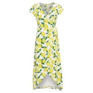Fabienne Chapot Kleid 'Archana'  biela / žltá / zelená