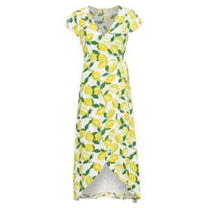 Fabienne Chapot Letné šaty 'Archana'  biela / žltá / zelená
