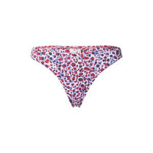 Tommy Hilfiger Underwear Bikinové nohavičky  biela / dymovo modrá / tmavomodrá / červená