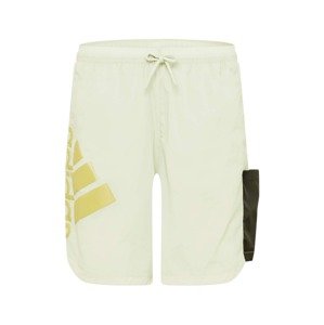 ADIDAS PERFORMANCE Športové nohavice  pastelovo zelená / čierna / žltá