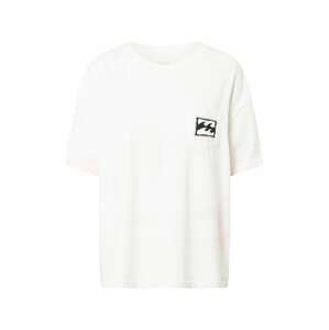 BILLABONG Funkčné tričko  biela / pastelovo ružová / čierna