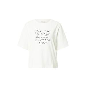 Marc O'Polo DENIM T-Shirt  biela / tmavomodrá