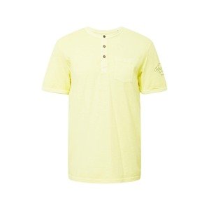 TOM TAILOR T-Shirt  žltá / čierna