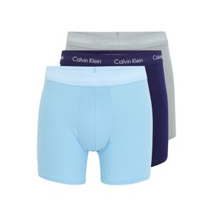 Calvin Klein Underwear Boxerky  sivá / svetlomodrá / námornícka modrá