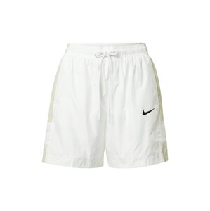 Nike Sportswear Nohavice  biela / trstinová / čierna