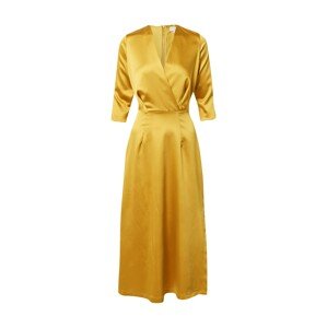 Closet London Kokteilové šaty  zlatá žltá