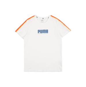 PUMA Tričko 'Alpha'  modrá / biela / zmiešané farby