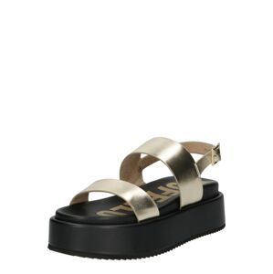 BUFFALO Remienkové sandále 'REZIA'  zlatá