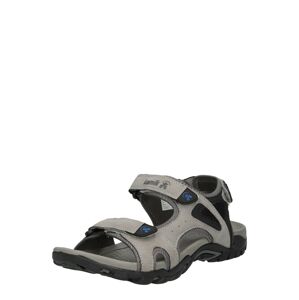 Kamik Sandále 'MILOS'  svetlosivá / sivá / čierna