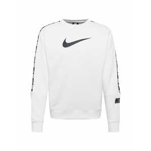 Nike Sportswear Mikina 'REPEAT'  biela / čierna