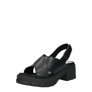 BUFFALO Remienkové sandále 'REIKA'  čierna