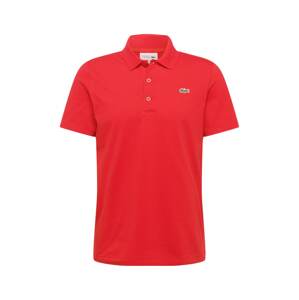 Lacoste Sport Funkčné tričko 'OTTOMAN'  ohnivo červená / tmavozelená / čierna