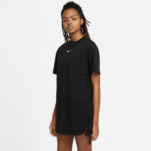 Nike Sportswear Športové šaty  čierna / biela