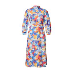 Closet London Šaty  modrá / svetlomodrá / oranžová / ružová / biela