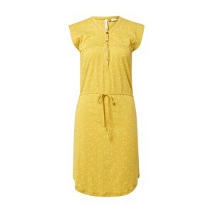Ragwear Košeľové šaty 'ZOFKA'  zlatá žltá / prírodná biela