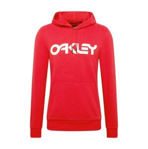 OAKLEY Sweatshirt 'B1B PO'  červená / biela