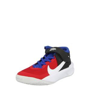 Nike Sportswear Tenisky 'Team Hustle'  čierna / červená / modrá / biela