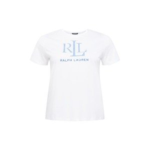 Lauren Ralph Lauren Tričko  biela / modrá
