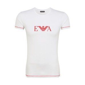 Emporio Armani Tričko  biela / svetločervená