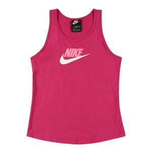 Nike Sportswear Tričko  malinová / svetloružová / biela