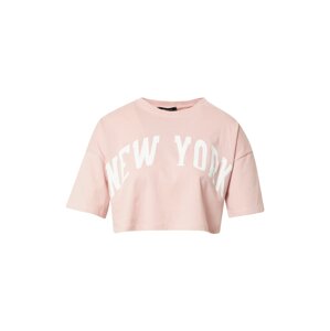 Trendyol Shirt  ružová / biela