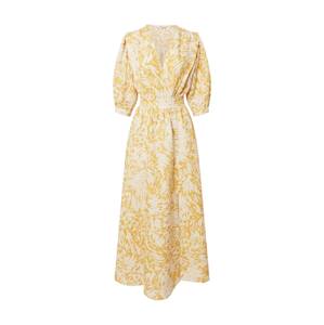 Suncoo Letné šaty 'CERES'  biela / žltá