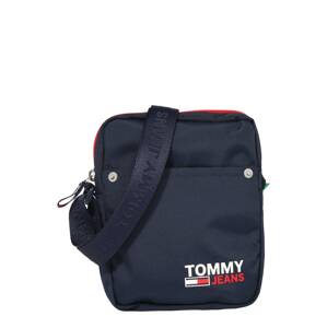 Tommy Jeans Taška cez rameno 'Campus'  červená / biela / námornícka modrá