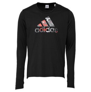 ADIDAS PERFORMANCE Funkčné tričko 'FAST'  tmavosivá / červená / čierna / biela