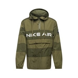 Nike Sportswear Prechodná bunda  olivová