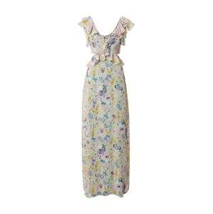 Trendyol Večerné šaty 'Smart Dress'  béžová / fialová / horčicová / svetlomodrá