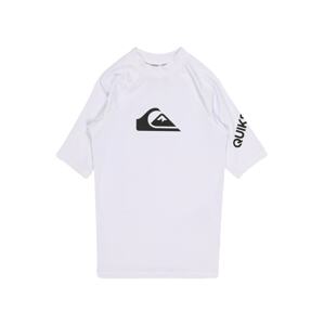 QUIKSILVER Funkčné tričko  biela / čierna