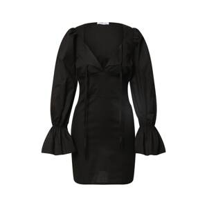 Femme Luxe Košeľové šaty 'FAYE'  čierna