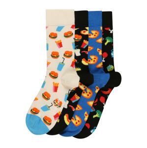 Happy Socks Ponožky 'Food Lover'  zmiešané farby / krémová / čierna / modrá