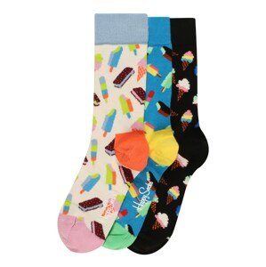 Happy Socks Socken  nebesky modrá / tmavomodrá / béžová / zmiešané farby