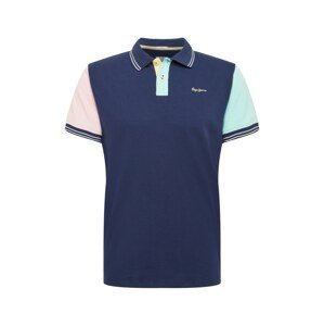 Pepe Jeans Shirt 'BRADFORD'  modrá / svetlomodrá / pastelovo ružová / biela
