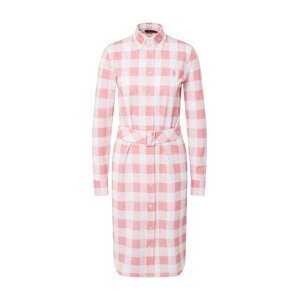Polo Ralph Lauren Košeľové šaty 'HEIDI'  ružová / biela