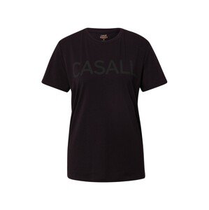 Casall Sportshirt  čierna / antracitová