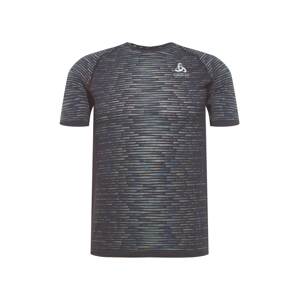 ODLO Funkčné tričko 'Blackcomb'  čierna / biela / nebesky modrá / kaki