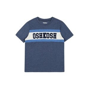 OshKosh Tričko  modrá / námornícka modrá / biela